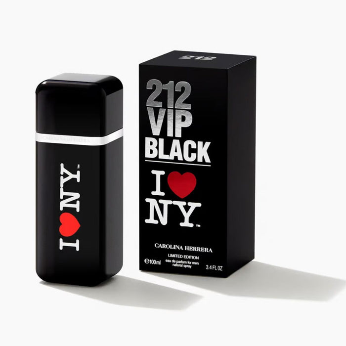 Miesten parfyymi Carolina Herrera EDP 212 VIP Black I Love NY 100 ml