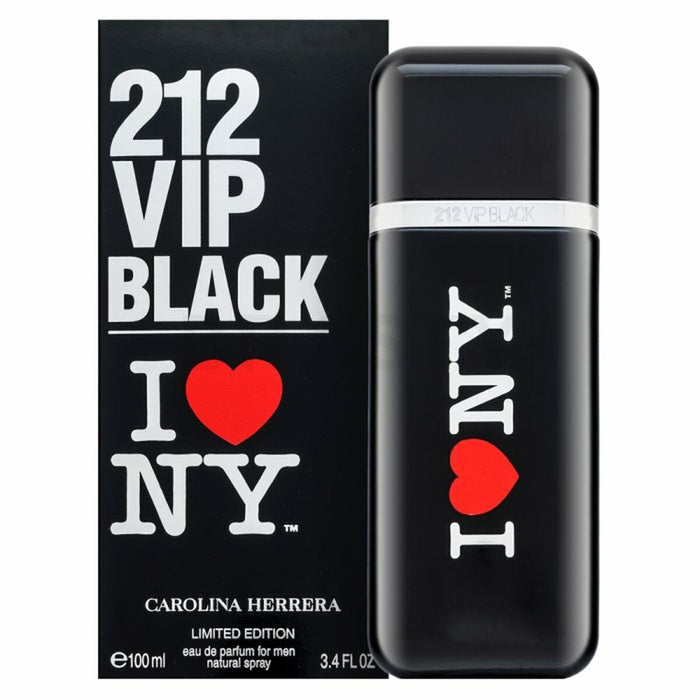 Miesten parfyymi Carolina Herrera EDP 212 VIP Black I Love NY 100 ml