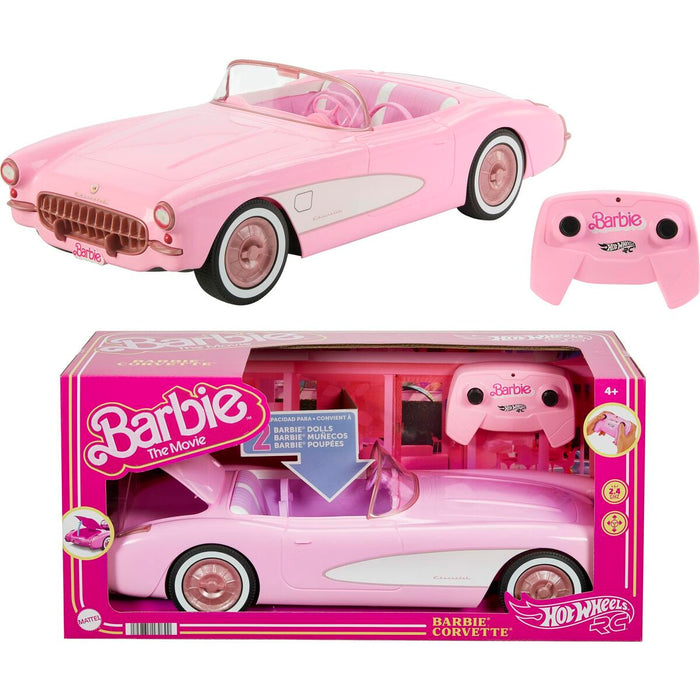 Auto Barbie The Movie Hot Wheels RC Corvette