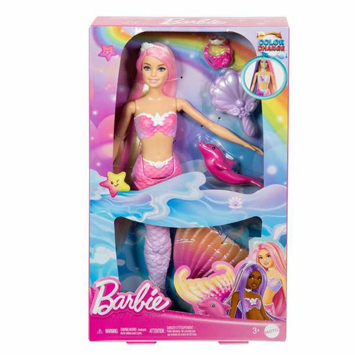 Nukke Barbie Colour Changing Mermaid