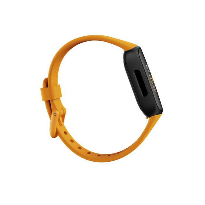 Aktiivisuusranneke Fitbit INSPIRE 3 Musta Oranssi (Kunnostetut Tuotteet A)
