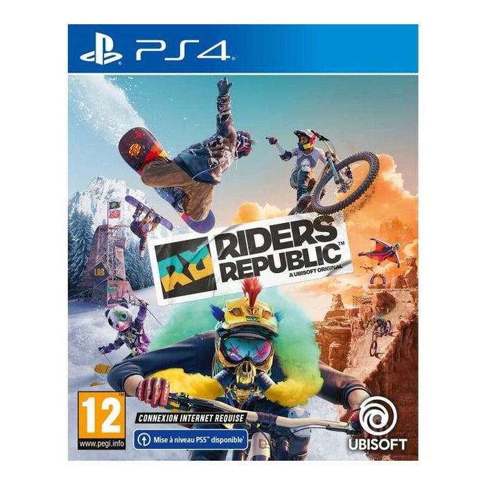 PlayStation 4 -videopeli Ubisoft Riders Republic