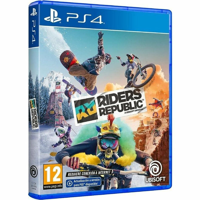 PlayStation 4 -videopeli Sony Riders Republic