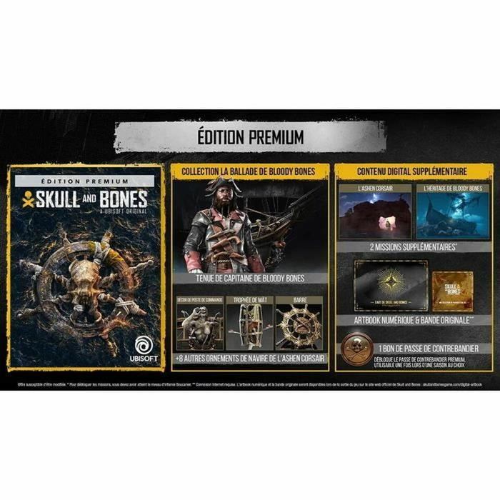 PlayStation 5 -videopeli Ubisoft Skull and Bones - Premium Edition (FR)