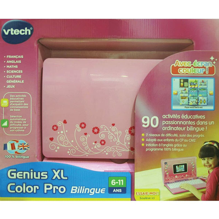 Kannettava tietokone Vtech Genius XL Pro FR-EN Interaktiivinen lelu + 6 vuotta