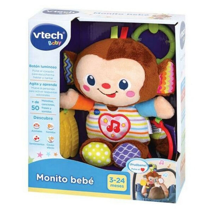 Toiminnallinen pehmolelu vauvalle Monito Bebé Vtech (ES)