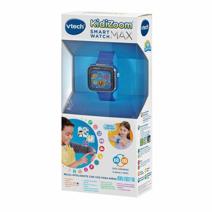 Pikkulasten kellot Vtech Kidizoom Smartwatch Max 256 MB Interaktiivinen Sininen
