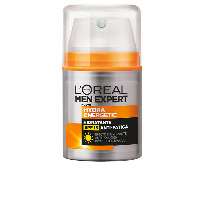 Päivävoide väsyneisyyttä vastaan L'Oreal Make Up Men Expert Hydra Energetic Spf 15 50 ml