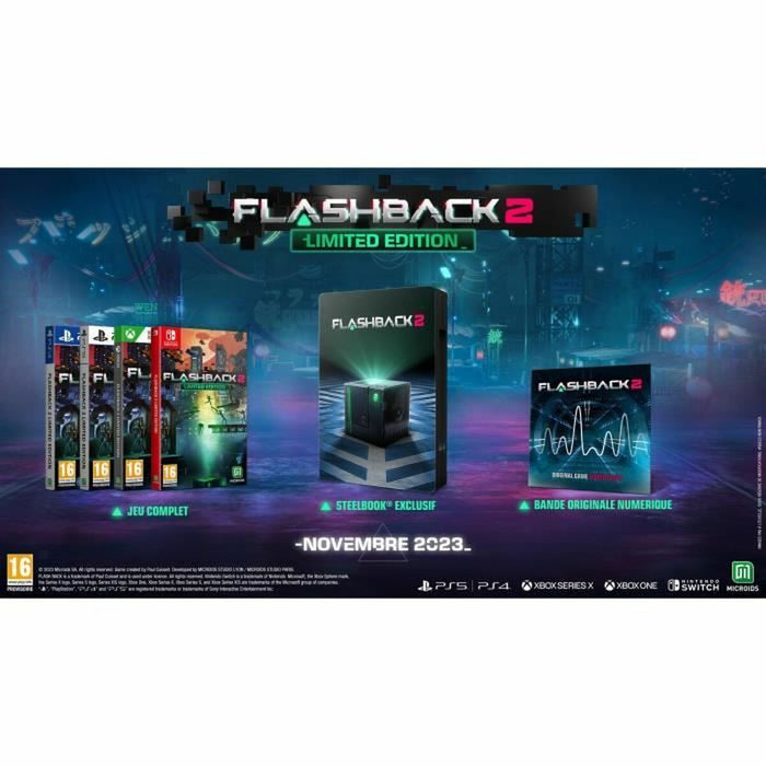 PlayStation 5 -videopeli Microids Flashback 2 - Limited Edition (FR)