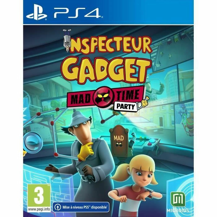 PlayStation 4 -videopeli Microids Inspecteur Gadget: Mad Time Party