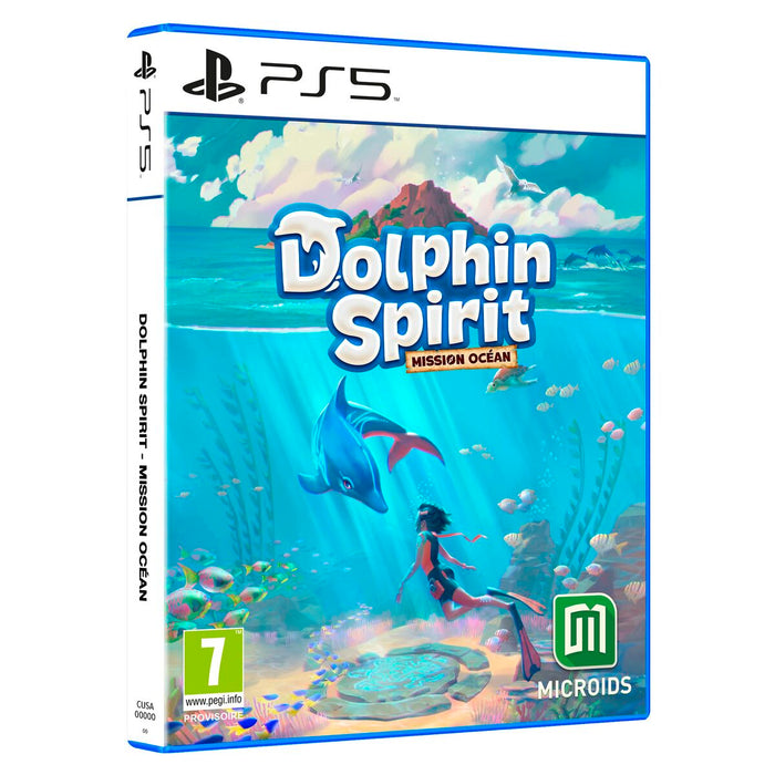 PlayStation 5 -videopeli Microids Dolphin Spirit: Mission Océan