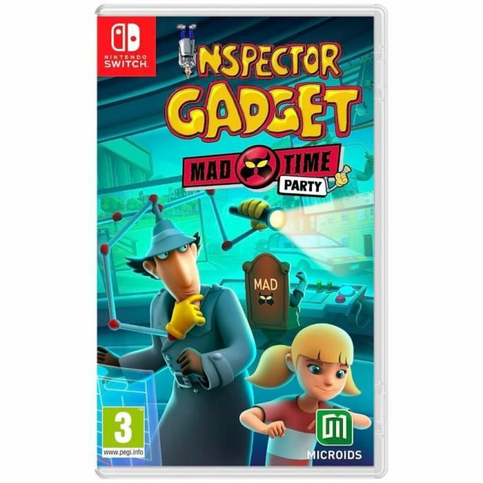 Videopeli Switchille Microids Inspector Gadget: Mad time party