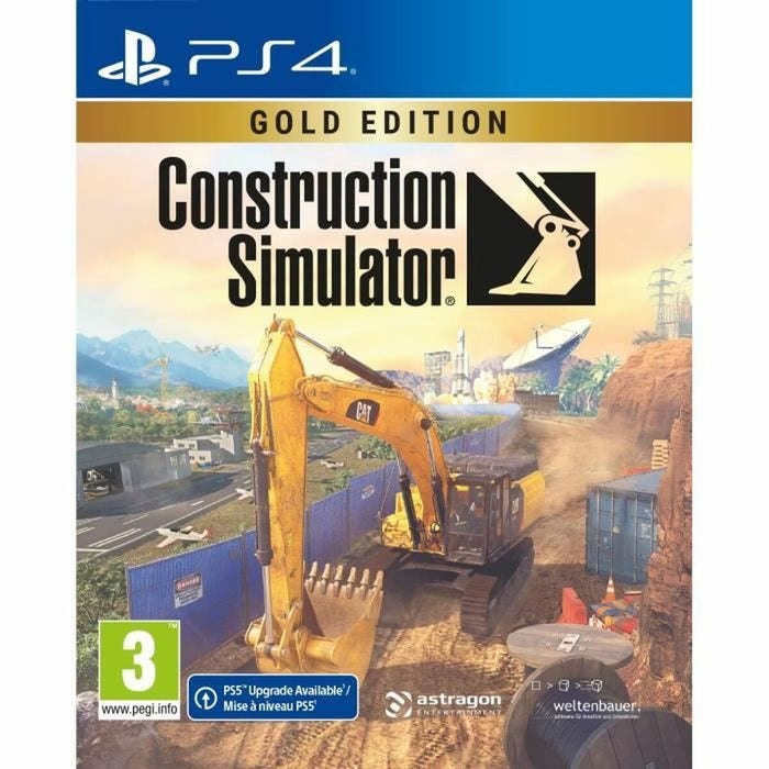 PlayStation 4 -videopeli Microids Gold edition Construction Simulator (FR)