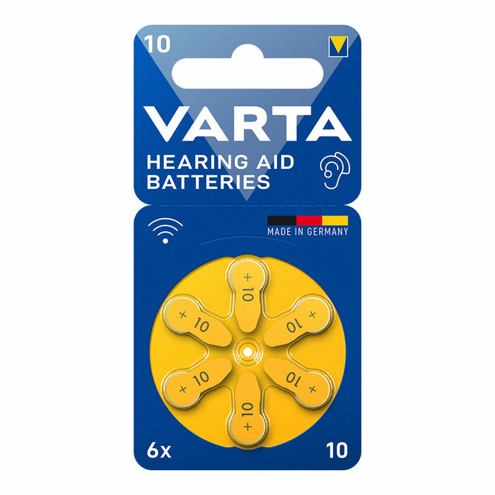 Kuulokojeen paristo Varta Hearing Aid 10 PR70 6 osaa