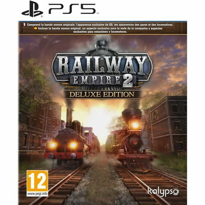 PlayStation 5 -videopeli Kalypso Railway Empire 2: Deluxe Edition (FR)