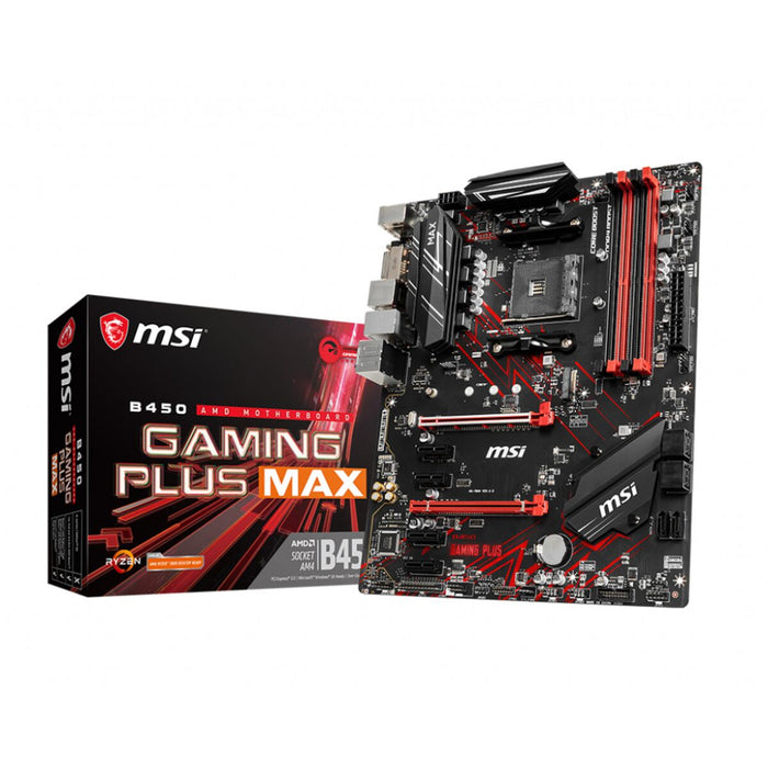 Emolevy MSI MSI B450 GAMING PLUS MAX ATX DDR4 AM4 AMD B450 AMD AMD AM4