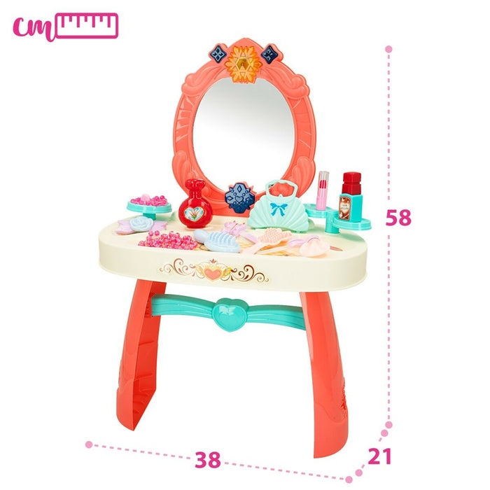 Pukeutumispöytä Colorbaby Beauty 38 x 58 x 21 cm Lisätarvikkeet