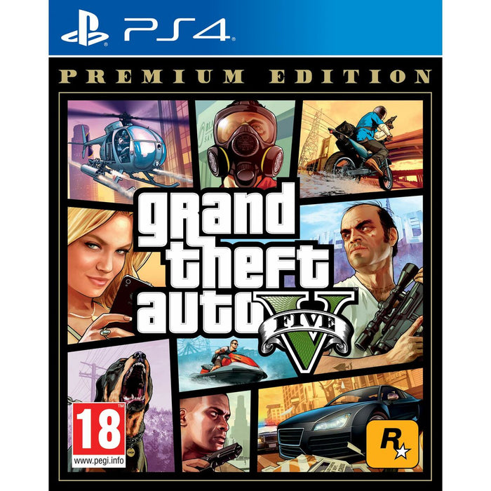PlayStation 4 -videopeli Take2 Grand Theft Auto V