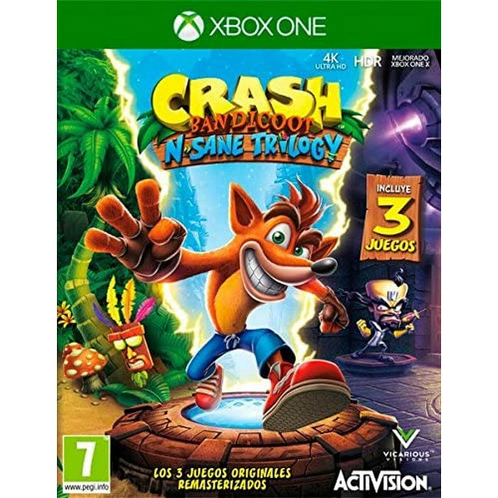 Xbox One videopeli Activision Crash Bandicoot N. Sane Trilogy