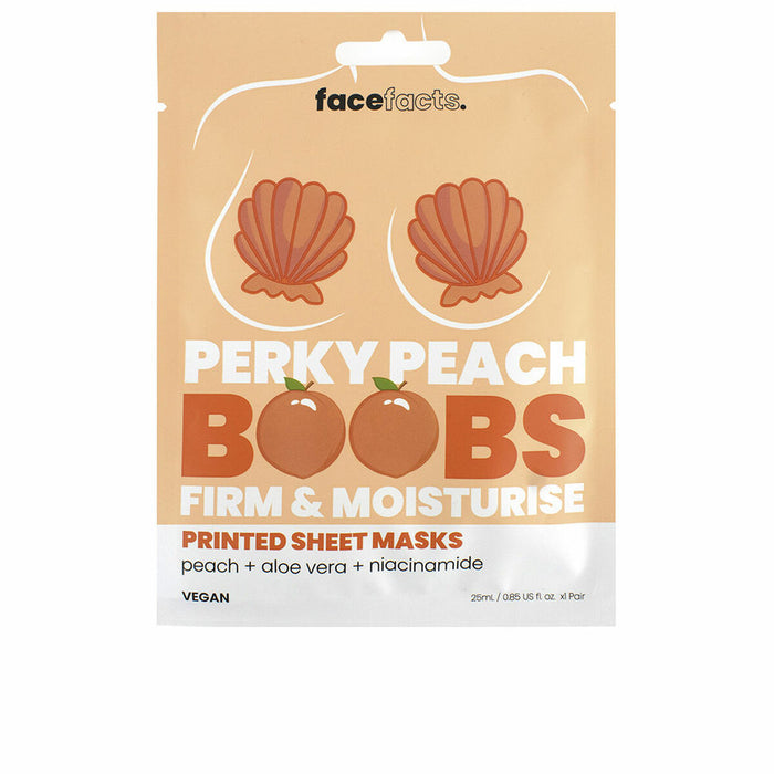 Kosteuttava naamio Face Facts Perky Peach Boobs Povi 25 ml