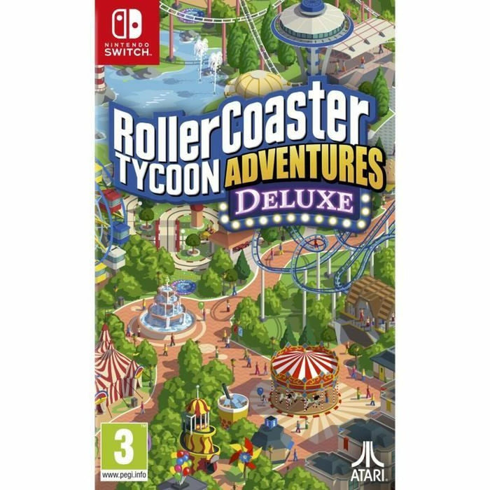Videopeli Switchille Atari Roller Coaster Tycoon Adventures - Deluxe