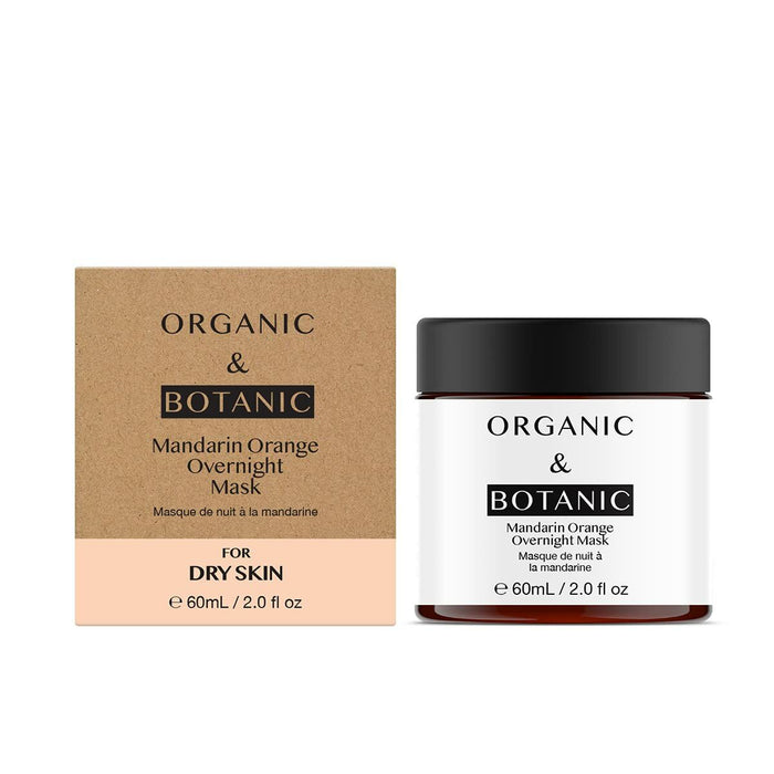 Kasvonaamio Organic & Botanic Mandarin Orange (60 ml)