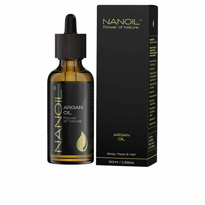 Kasvoöljy Nanoil Power Of Nature Arganöljy 50 ml