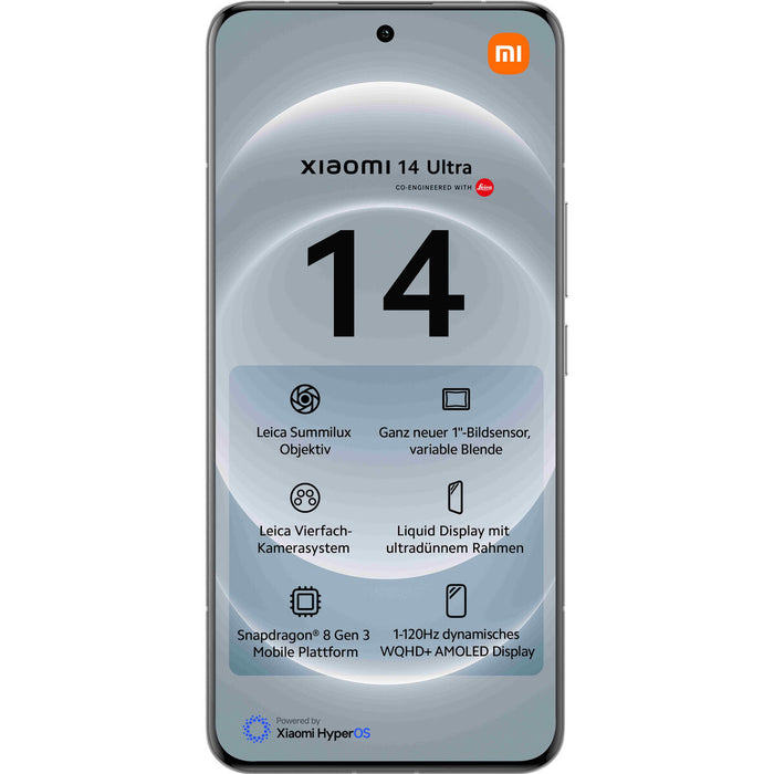 Älypuhelimet Xiaomi 14 Ultra 6,73" 16 GB RAM 512 GB Valkoinen