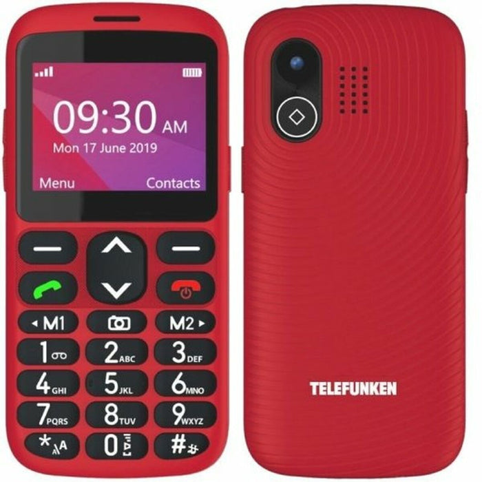 Matkapuhelin Telefunken TF-GSM-520-CAR-RD Punainen 64 GB RAM