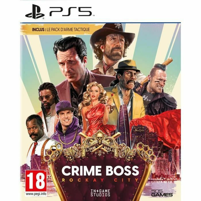 PlayStation 5 -videopeli Just For Games Crime Boss: Rockay City