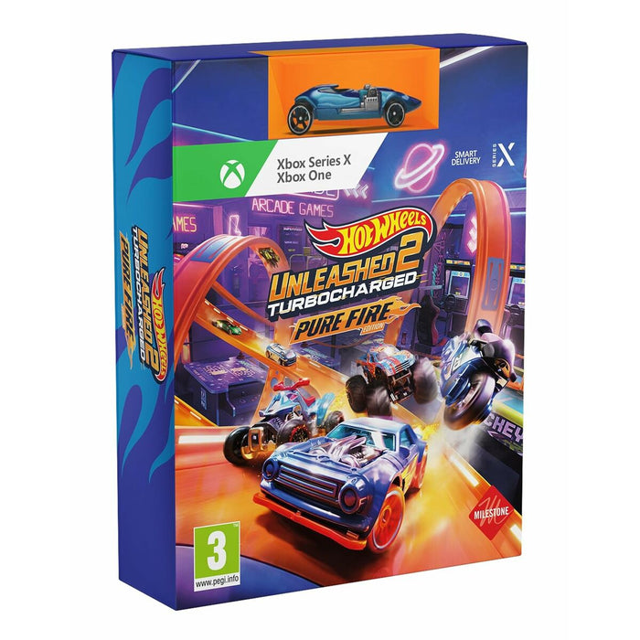 Xbox One / Series X videopeli Milestone Hot Wheels Unleashed 2: Turbocharged - Pure Fire Edition (FR)