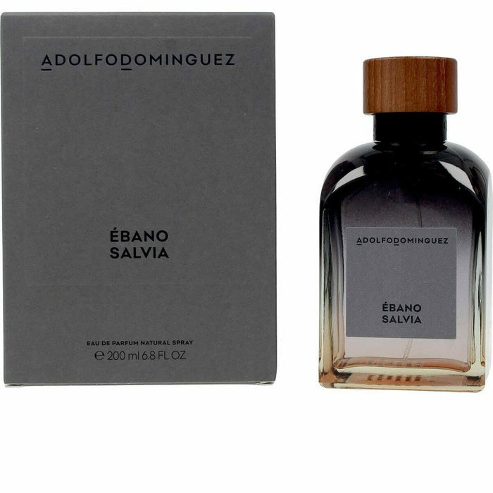 Miesten parfyymi Adolfo Dominguez EDP Ébano Salvia 200 ml