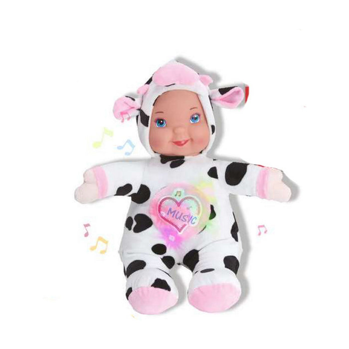 Vauvanukke Reig Musiikkipehmolelu 35 cm Lehmä