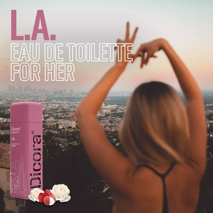 Naisten parfyymi Dicora EDT 100 ml Urban Fit Los Angeles