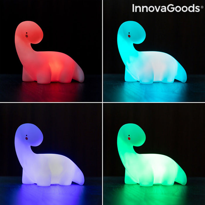 Dinosaurus monivärinen LED-lamppu Lightosaurus InnovaGoods IG815318 (Kunnostetut Tuotteet A)