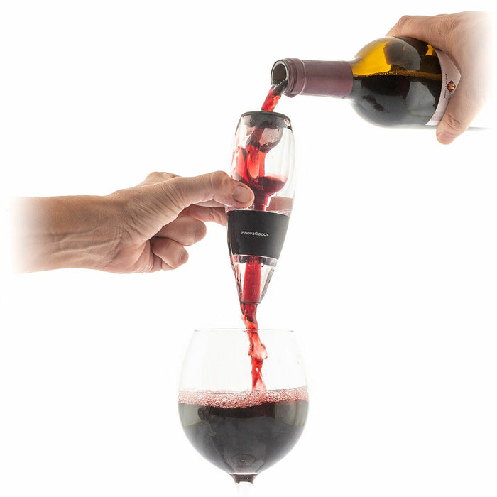 Viininilmaaja suodattimella, jalustalla ja säilytyspussilla Wineir InnovaGoods
