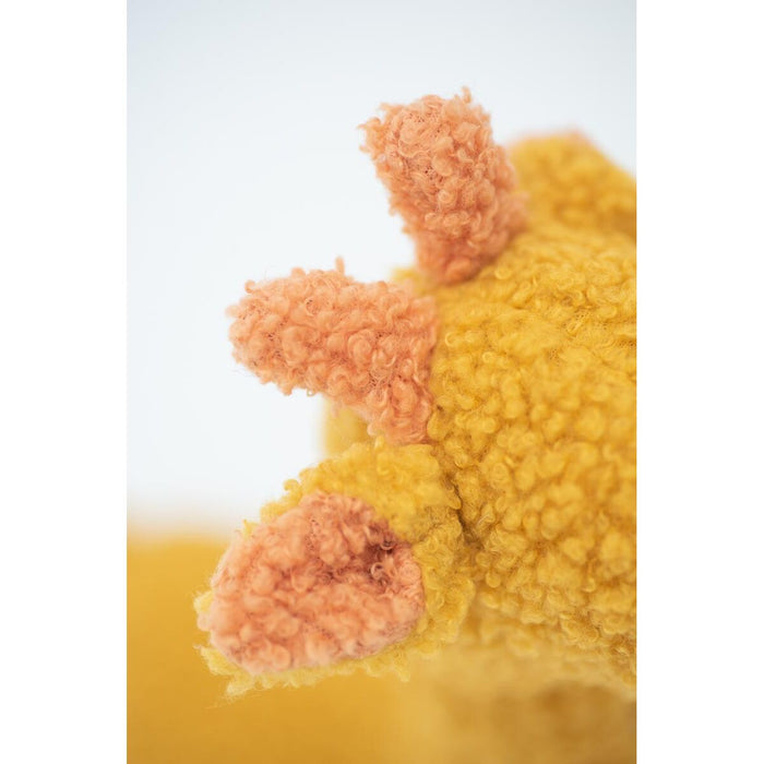 Pehmolelu Crochetts Bebe Keltainen Dinosaurus Kirahvi 30 x 24 x 10 cm 2 Kappaletta