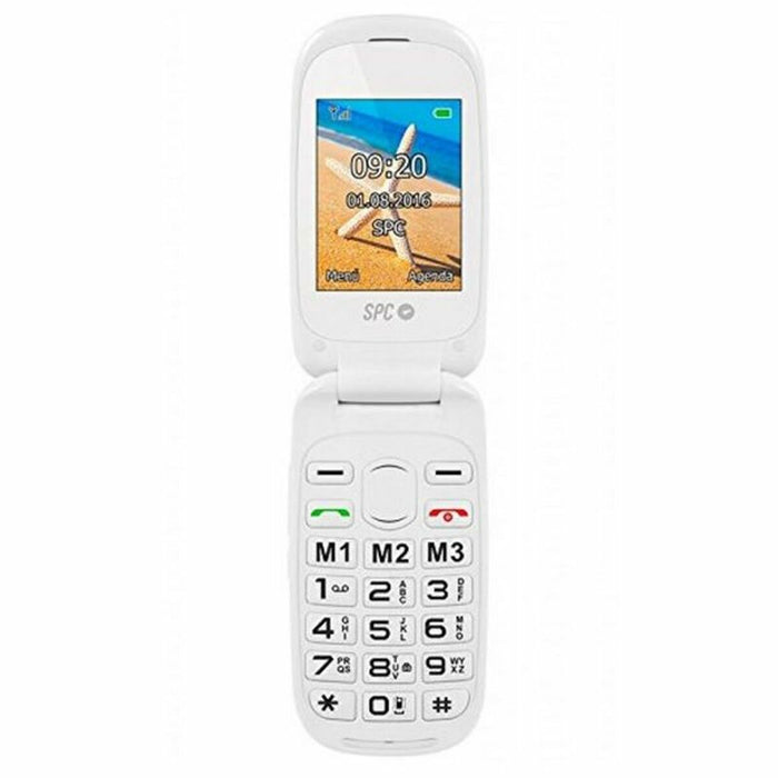Matkapuhelin SPC Internet HARMONY WHITE Bluetooth FM 2,4" Valkoinen