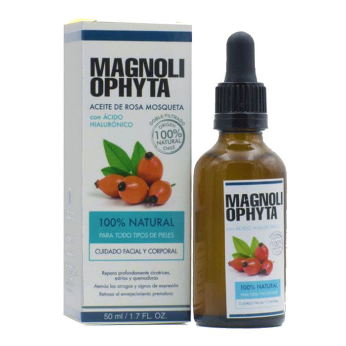 Kasvoöljy Magnoliophytha Aceite De Rosa Mosqueta 30 ml 50 ml