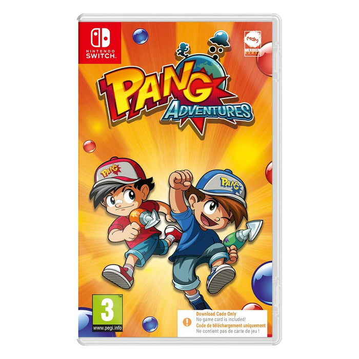 Videopeli Switchille Meridiem Games Pang Adventures Latauskoodi