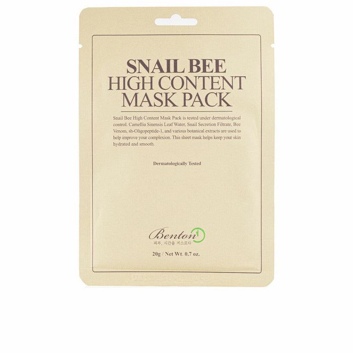 Kasvonaamio Benton Snail Bee High Content 20 ml