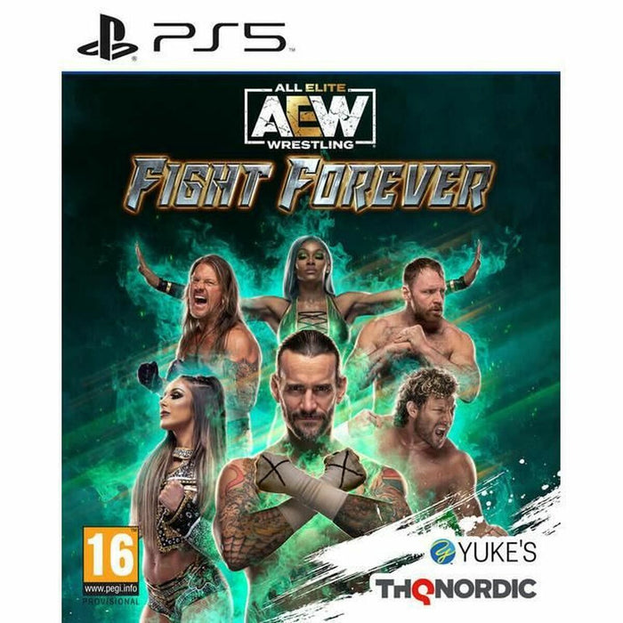PlayStation 5 -videopeli THQ Nordic AEW All Elite Wrestling Fight Forever