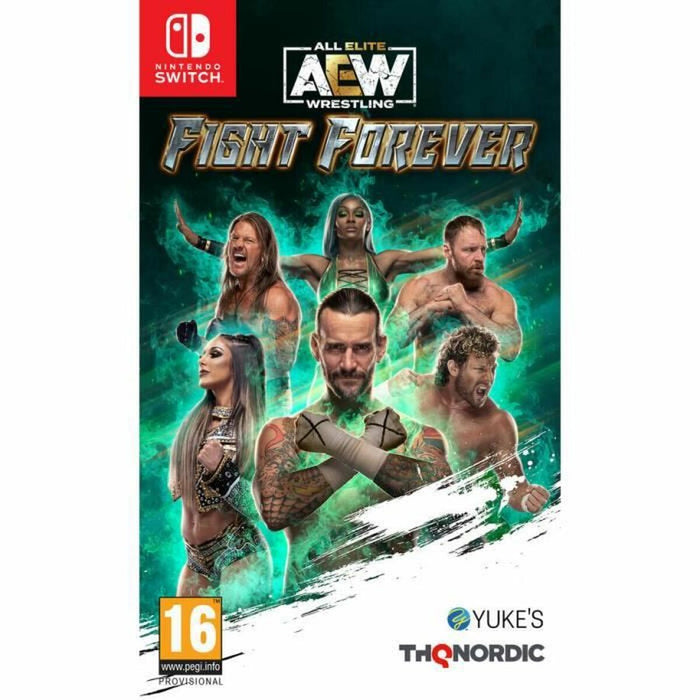 Videopeli Switchille THQ Nordic AEW All Elite Wrestling Fight Forever