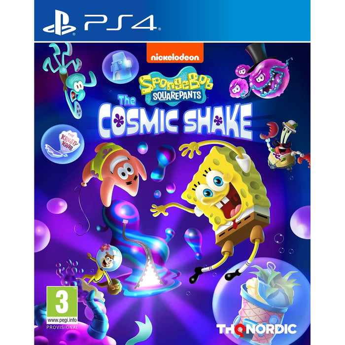 PlayStation 4 -videopeli THQ Nordic Bob Esponja: Cosmic Shake