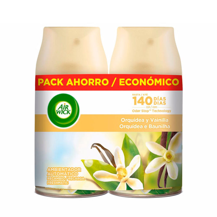 Ilmanraikastimen Täyttöpakkaukset Air Wick Freshmatic Vaniljauute 250 ml