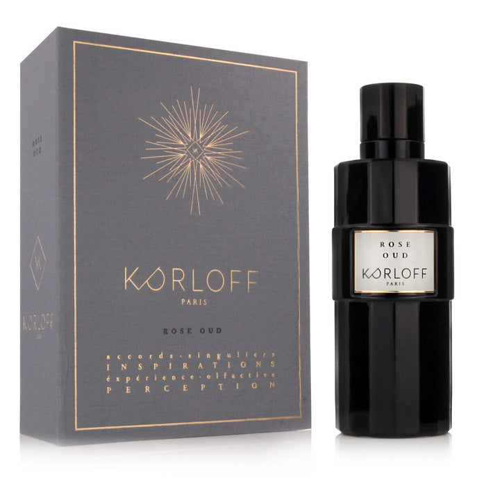 Unisex parfyymi Korloff EDP Rose Oud 100 ml