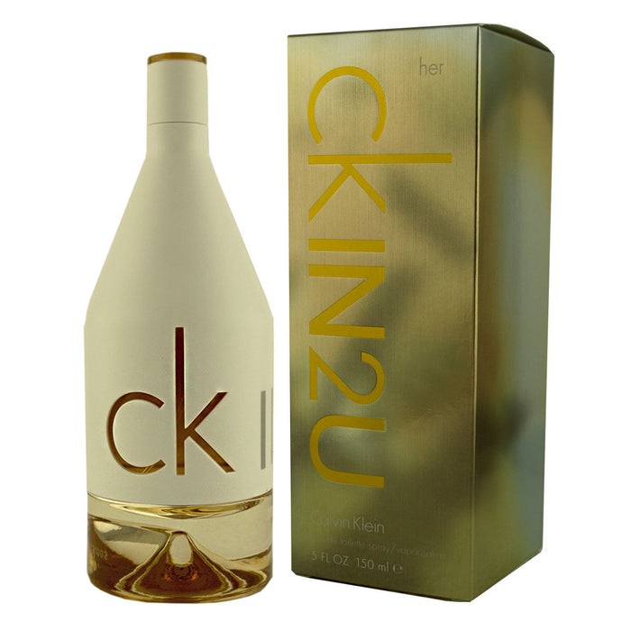 Naisten parfyymi Calvin Klein EDT Ck In2u For Her 150 ml