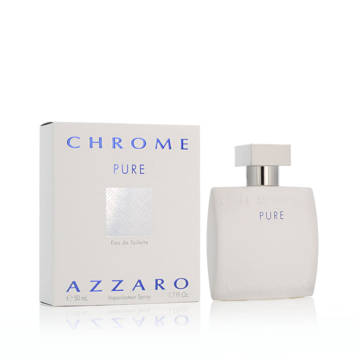 Miesten parfyymi Azzaro Chrome Pure EDT 50 ml