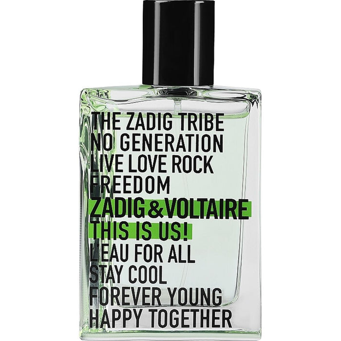 Unisex parfyymi Zadig & Voltaire EDT This is Us! L'Eau for All 50 ml