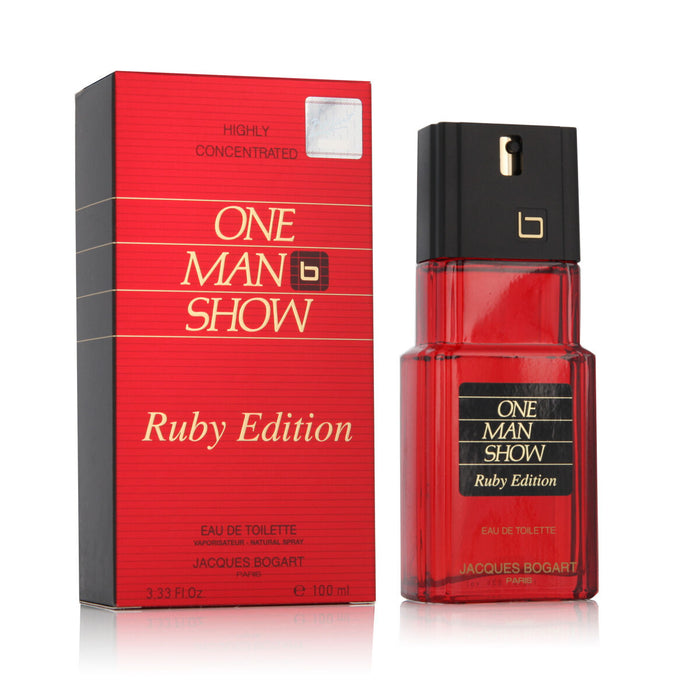 Miesten parfyymi Jacques Bogart EDT One Man Show Ruby Edition 100 ml